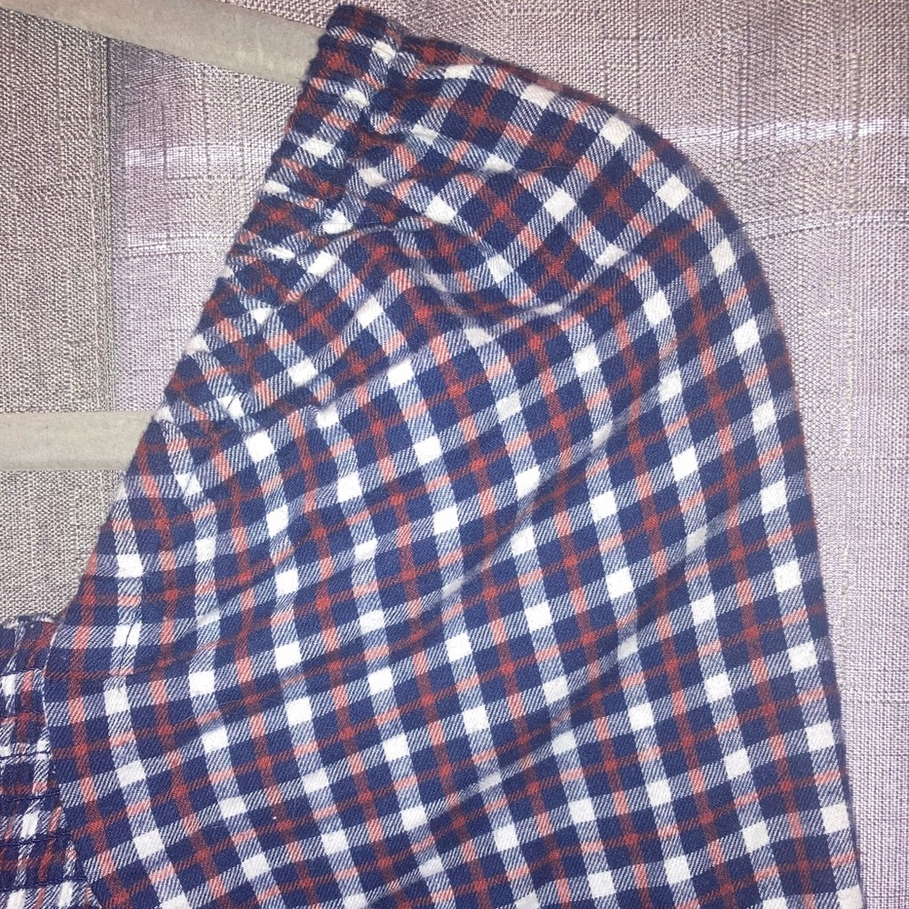NWT Women's Checkered peasant style dress - Picture 4 of 12